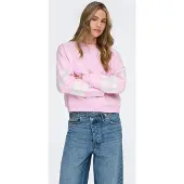 ONLY Sweatshirt pruim / offwhite