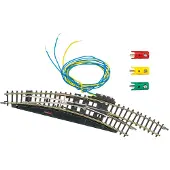 Märklin El. Bogenweiche rechts r195 m