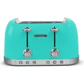 Schneider SCTO4ACA - Broodrooster - 4 sleuven - Vintage look