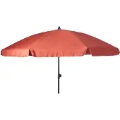 Gardalux Parasol | | Ø 200 x 235 cm (Rood, Kantelbaar, UPF 30+)