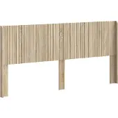 vidaXL Hoofdbord Sonoma Eiken Bewerkt hout