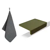 Unyqoos olijfkleurige siliconen tampermat voor espresso en koffie