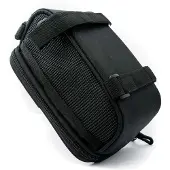 Unyqoos fietstas (frame tas) voor volwassenen, zwart – Smartphonevak tot 17 x 8 cm, afmetingen 20 x 10 x 10 cm, met klittenbandsluiting, 135 g