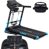 Thunder Loopband - 18 km/u - 18 hellingsniveaus - 160 kg - ELITE-DS-BLACK
