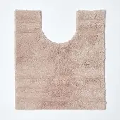 Unyqoos Pluizige en absorberende toiletmat met antislip voor badkamercomfort