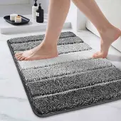 Unyqoos Zachte en Luxe Badmat met Antislip Onderkant voor Diverse Ruimtes