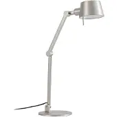 LUCANDE Tafellampe , Silka, Metallic, Werkkamer / Kantoor, Metaal, Modern