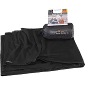 Cocoon Travel Blanket Merino Wool/Silk Deken Black