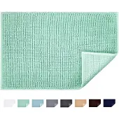 Unyqoos Absorberende en Zachte Antislip Badmat met Chenille Microvezel 50x80cm