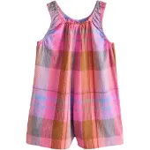 Next Overall lichtblauw / bruin / pitaja roze