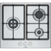 Bosch PGC6B5K90 - Inductiekookplaat - 3 kookzones - Staal 60 cm