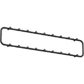 Essem Design Classic kapstok 100 cm Zwart