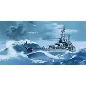 ACADEMY Modelbouwpakket Militaire voertuigen - 14107 USS Indianapolis CA-35 - Portland-klasse - Amerikaanse Zware Kruiser Plastic - 1:350 - Modelbouw