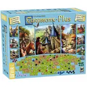 Devir bordspel CARCASSONNE + BASISUITBREIDING & 11 UITBREIDINGEN