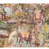 A.S. Création Dream Flowery groen behang | 381734