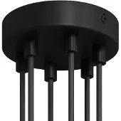 Creative Cables Krm126fvnterm Metalen Cilindrische Lamp Plafondrozet Kit