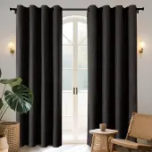 Unyqoos Verduisteringsgordijnen met Linnenlook en Isolerende Voering voor Slaapkamer