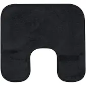 Unyqoos Zachte antislip toiletmat met uitsparing voor staand toilet 50x45 cm