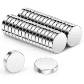 Unyqoos Neodymium magneten, 5 x 1 mm, 30 stuks – sterke mini-magneten met een nikkel-koper-nikkel coating, geschikt voor modelbouw, 3D-printen en kantoorgebruik