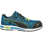 Puma Blaze Knit Low 643060-43 Veiligheidsschoenen S1P Schoenmaat (EU): 43 Blauw, Zwart 1 stuk(s)