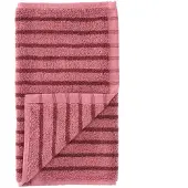 Scandi Living Drift handdoek 30x50 cm. Roze-rood