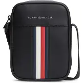 Tommy Hilfiger Schoudertas 'Metro' navy / rood / zwart / wit
