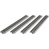ROKUHAN Z rails (met ballastbed) 7297009 Rechte rails 220 mm 4 stuk(s)