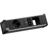 Bachmann BM0024208 Stopcontact Zwart