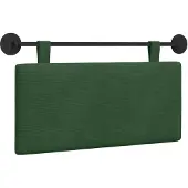 vidaXL Hangend hoofdbord Corduroy stof