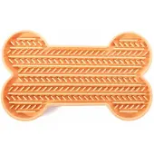 Martin Likmat Siliconen - Geel, 22x13x2 cm - Met Zuignappen, Geschikt voor Natvoer en Snacks