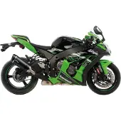 Leovince Factory S Kawasaki 14143s Carbon Niet Gehomologeerde Slip-on Uitlaatdemper