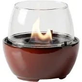 Tenderflame Tulip 14 Tafelhaard - Reactive Porcelain - Amber - Sfeerhaard Binnen - Tenderfuel - Bio-Ethanol Alternatief - Rookvrij, veilig, schoon en geurarm