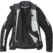 Spidi Crossmaster dames motorjas, textiel, zwart, maat S