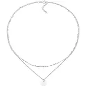 Elli - Halsketting - Dames Choker Laagje in 925 sterling zilver verguld - Dames