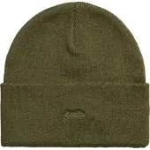Superdry Classic Vintage Beanie Khaki Grootte: 1SIZE