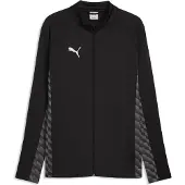 Puma Sportjas 'TeamLIGA26' grijs / donkergrijs / zwart / wit