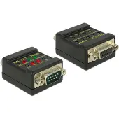 DeLOCK 87713 VGA-connector D-sub bus 9-polig - D-sub stekker 9-polig 0 cm 1 stuk(s)