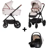 Chipolino Kinderwagen Prestige 3-in-1 Biscotta