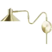 Beliani BALIEM - Wandlamp - Goud - Metaal
