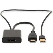 Nedis Hdmi- Adapter Fresh Green Box Hdmi Connector - Displayport Mannelijk Zwart