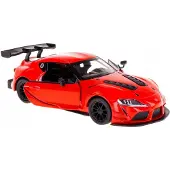 KINSMART Toyota GR Supra Racing Model Auto Metaal 1:36 Rood
