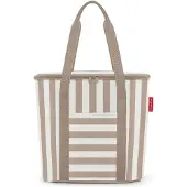 Reisenthel Shopper lichtbruin / wit
