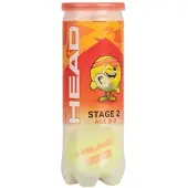 Head Tennisbal 3B Stage 2 Orange (3-Tin)