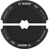 Bosch 2608001158 2608001158 Krimpinzetstuk Buiskabelschoenen, Buisconnectoren 10 tot 10 mm²