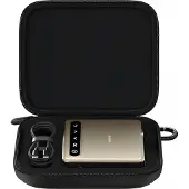 Aurzen ZIP Titanium Gold 4-in-1 bundel – Draagbare Tri-fold Mini Beamer – 720p HD – 100 ANSI – Bluetooth 5.4 – 5000 mAh – tot 120 Inch