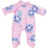 Baby Born Roze Romper met Bloemen (43 cm)