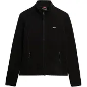 Superdry Fleece jas zwart