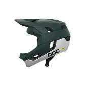 POC - MTB helmen - Otocon Race Mips Pargasite Green Matt/Hydrogen White Matt voor Unisex - Maat 59-62 cm - Groen