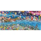Educa Life Panorama Puzzle 3000 Pieces Veelkleurig Kinderen