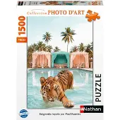 Nathan Puzzle Baignade royale par Paul Fuentes 1500 pièces